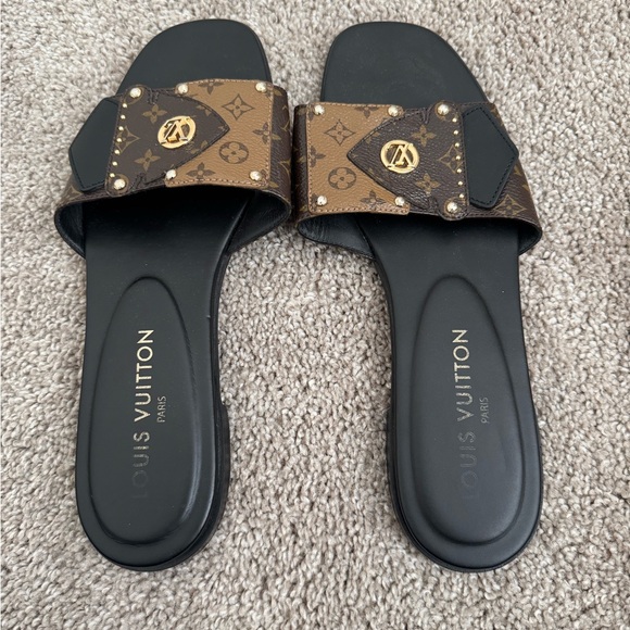 Louis Vuitton Frame Flat Mule - Picture 1 of 1